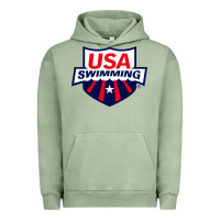 Pigment Oil Green swimming team Urban Hoodie - linhVisuals