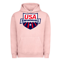 Pigment Salmon swimming team Urban Hoodie - linhVisuals