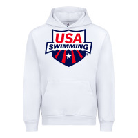 White swimming team Urban Hoodie - linhVisuals
