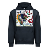 Navy stone temple pilot stp 2 Urban Hoodie - linhVisuals