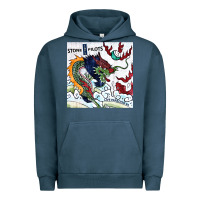 Pigment Midnight Navy stone temple pilot stp 2 Urban Hoodie - linhVisuals
