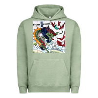 Pigment Oil Green stone temple pilot stp 2 Urban Hoodie - linhVisuals