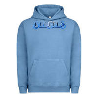 Pigment Pebble Blue bee gees legend Urban Hoodie - linhVisuals