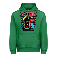 Emerald RUSH MUSIC Urban Hoodie - linhVisuals