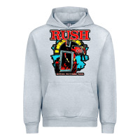 Heather Grey RUSH MUSIC Urban Hoodie - linhVisuals