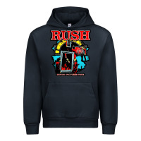 Navy RUSH MUSIC Urban Hoodie - linhVisuals