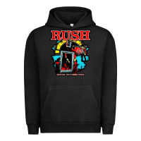 Pigment Black RUSH MUSIC Urban Hoodie - linhVisuals