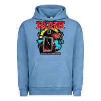 Pigment Pebble Blue RUSH MUSIC Urban Hoodie - linhVisuals