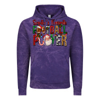 Cloud Purple Santa's Favorite Football Player For Christmas Vintage Hoodie - FaDigitalArtStudio