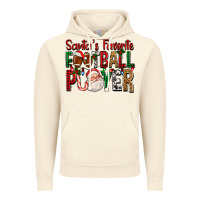 Vintage Artic Santa's Favorite Football Player For Christmas Vintage Hoodie - FaDigitalArtStudio