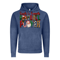 Vintage Denim Santa's Favorite Football Player For Christmas Vintage Hoodie - FaDigitalArtStudio