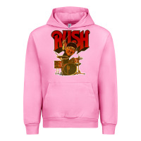 Fuchsia Pink rush neil 10 Urban Hoodie - linhVisuals
