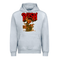 Heather Grey rush neil 10 Urban Hoodie - linhVisuals