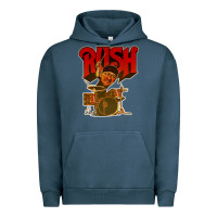 Pigment Midnight Navy rush neil 10 Urban Hoodie - linhVisuals