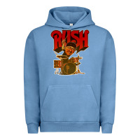Pigment Pebble Blue rush neil 10 Urban Hoodie - linhVisuals