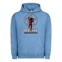 Pigment Pebble Blue rush TOUR 1981 Urban Hoodie - linhVisuals