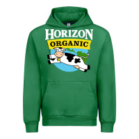 Emerald horizon organic milk Urban Hoodie - linhVisuals