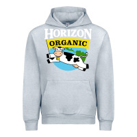 Heather Grey horizon organic milk Urban Hoodie - linhVisuals