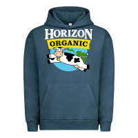 Pigment Midnight Navy horizon organic milk Urban Hoodie - linhVisuals