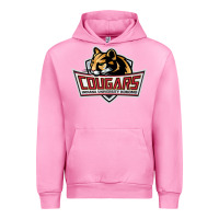 Fuchsia Pink cougars, kokomo education Urban Hoodie - linhVisuals