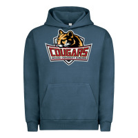 Pigment Midnight Navy cougars, kokomo education Urban Hoodie - linhVisuals