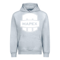 Heather Grey Mapex Drum Urban Hoodie - linhVisuals