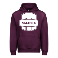 Mauve Wine Mapex Drum Urban Hoodie - linhVisuals