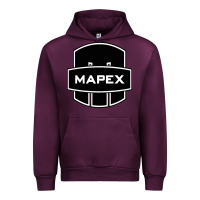 Mauve Wine Mapex Drums Urban Hoodie - linhVisuals