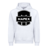 White Mapex Drums Urban Hoodie - linhVisuals