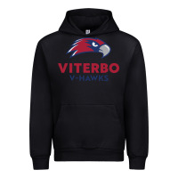 Black v-h4wks, viterbo, education Urban Hoodie - linhVisuals