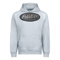 Heather Grey Peterbilt Trucks Urban Hoodie - linhVisuals