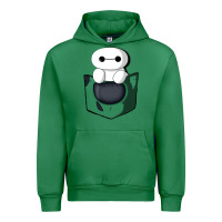 Emerald baymax in pocket [tb] Urban Hoodie - linhVisuals