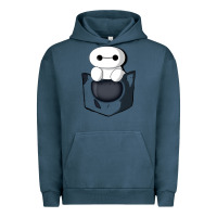 Pigment Midnight Navy baymax in pocket [tb] Urban Hoodie - linhVisuals
