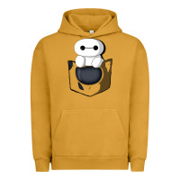 Pigment Peanut Butter baymax in pocket [tb] Urban Hoodie - linhVisuals