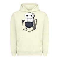 Pigment Pistachio baymax in pocket [tb] Urban Hoodie - linhVisuals