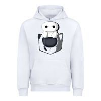 White baymax in pocket [tb] Urban Hoodie - linhVisuals