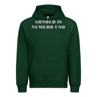 Forest Green arnold is numero uno Urban Hoodie - linhVisuals
