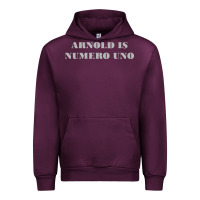 Mauve Wine arnold is numero uno Urban Hoodie - linhVisuals