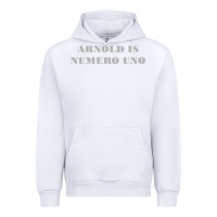 White arnold is numero uno Urban Hoodie - linhVisuals