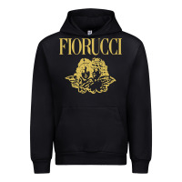 Black fiorucci Urban Hoodie - linhVisuals