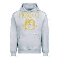 Heather Grey fiorucci Urban Hoodie - linhVisuals
