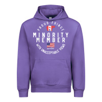 Tulip proud member of small fringe minority with unacceptable view t shirt Urban Hoodie - linhVisuals