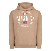 Pigment Burro proud member of small fringe minority with unacceptable view t shirt Urban Hoodie - linhVisuals