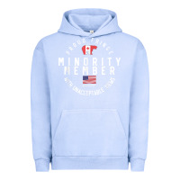 Pigment Grape Ice proud member of small fringe minority with unacceptable view t shirt Urban Hoodie - linhVisuals