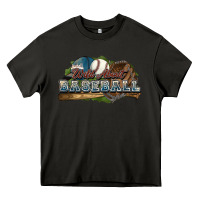 Asphalt Wild about Baseball Heavy Core Tee - HowdyJamesFarm