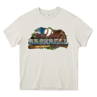 Cream Wild about Baseball Heavy Core Tee - HowdyJamesFarm