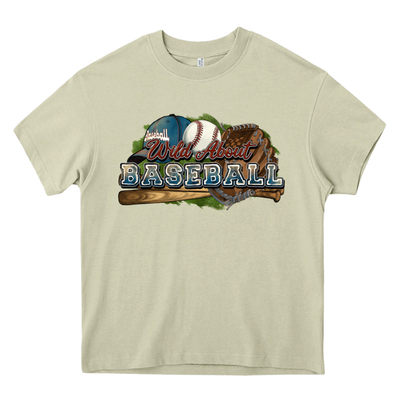 Wild About Baseball Heavy Core Tee by HowdyJamesFarm | Teevron