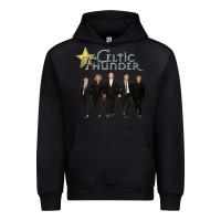 Black Celtic Thunder Urban Hoodie - linhVisuals