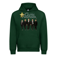 Forest Green Celtic Thunder Urban Hoodie - linhVisuals
