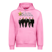 Fuchsia Pink Celtic Thunder Urban Hoodie - linhVisuals